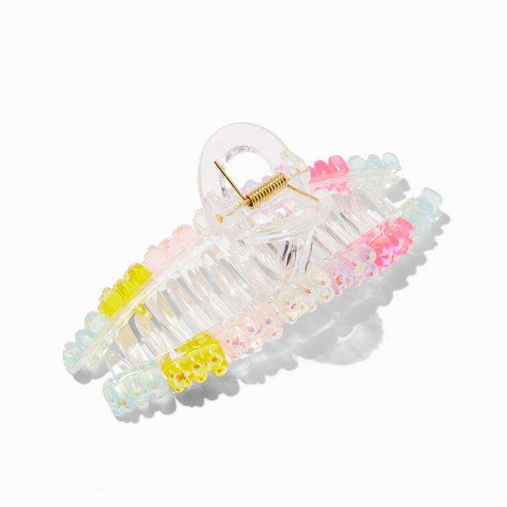 Iridescent Pastel Gummy Bears&reg; Hair Claw,