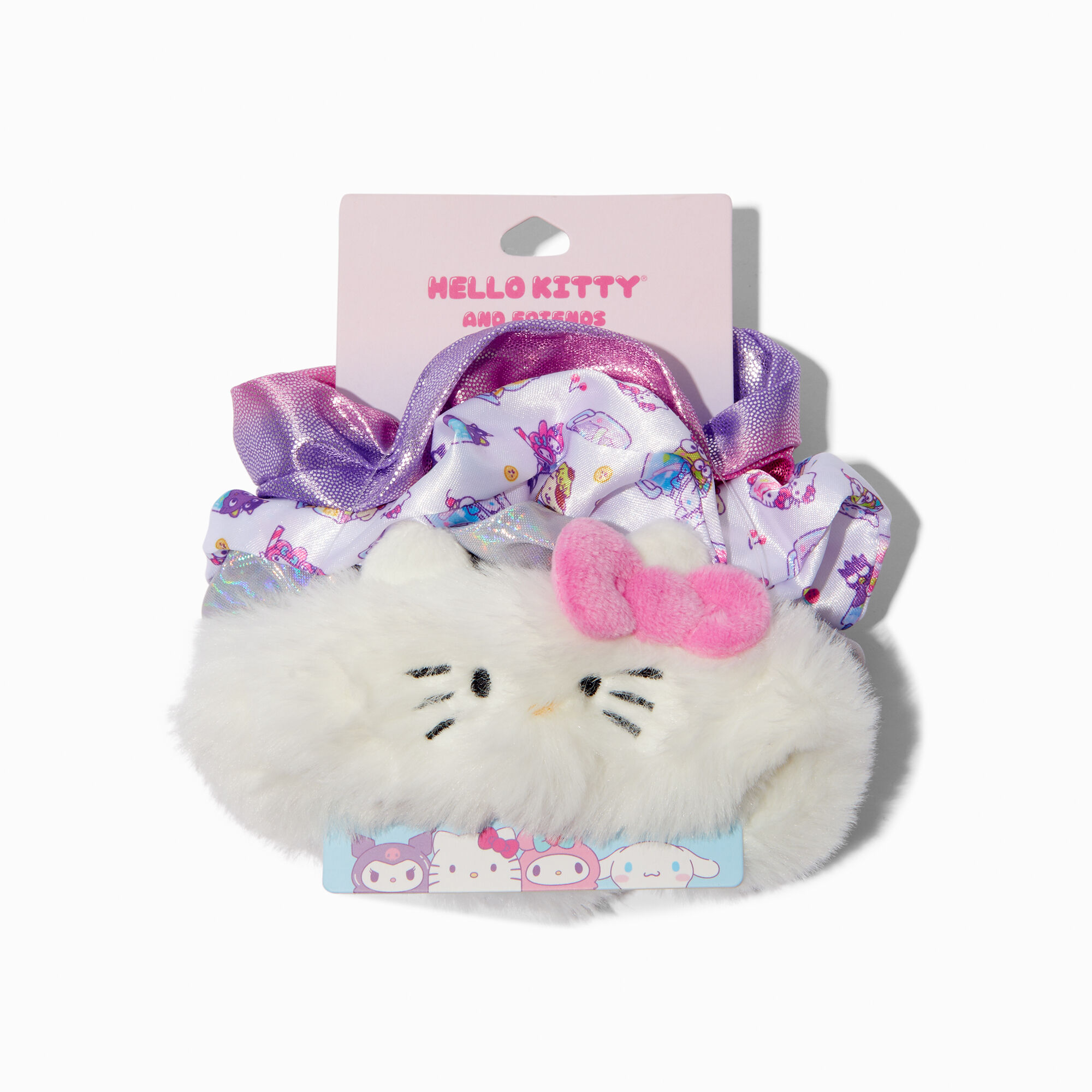 View Claires Hello Kitty And Friends Scrunchies 4 Pack information