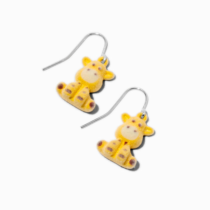 Pendantes girafe duveteuses,