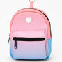 Ombre Heart Mini Backpack Keyring,