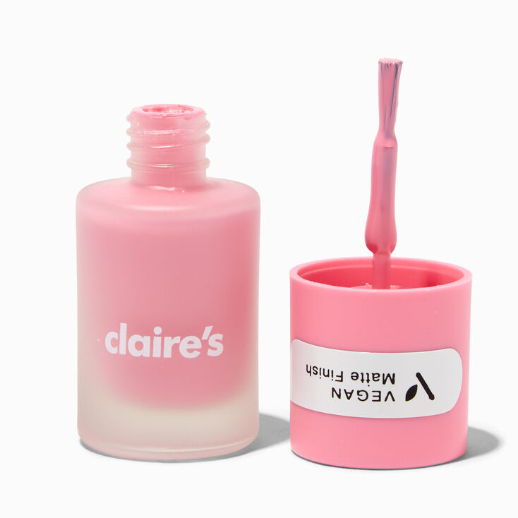 Vegan Matte Effect Nail Polish - Sorbet Pink,