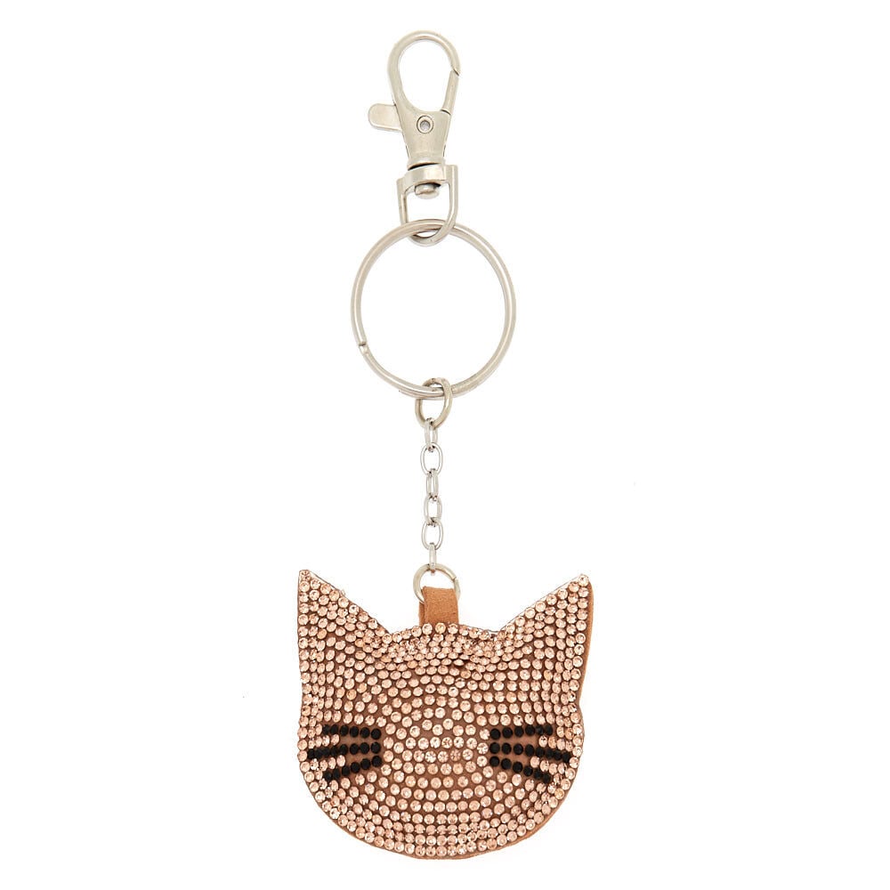 Details about    MushMeez™ Cat Keyring Clip Claires New 