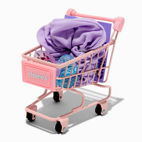 Shopping Cart Scrunchie &amp; Hair Clip Set,