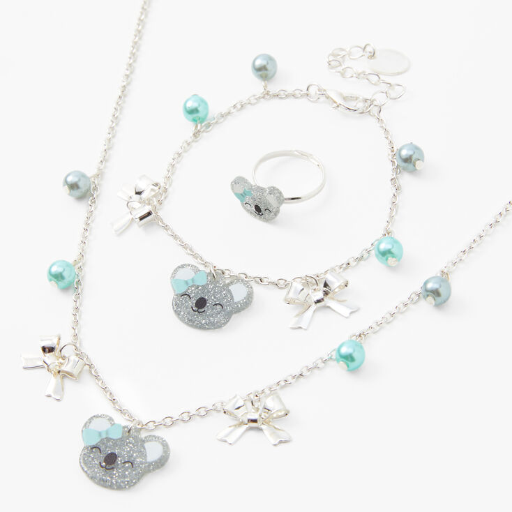 Claire&#39;s Club Koala Jewelry Set - 3 Pack,