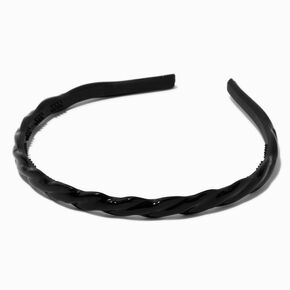 Black Twist Adjustable Headband,