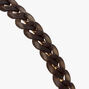 Gold Chain Link Headband - Black,