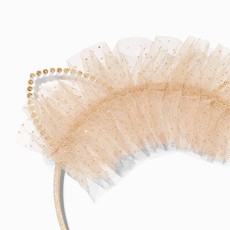 Claire&#39;s Club Fairy Tulle Cat Ears Headband - 2 Pack,