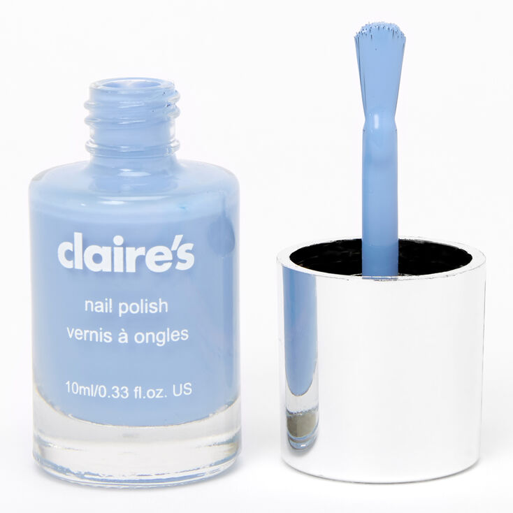Claire's Vernis à ongles uni - Baby Blue