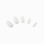 Blank Stiletto Vegan Faux Nail Set - 100 Pack,