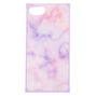 Purple Pastel Marble Square Phone Case - Fits iPhone 6/7/8,