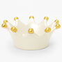Crown Initial Jewelry Holder Tray - A,