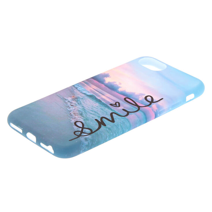 Smile Sunset Beach Phone Case - Fits iPhone 6/7/8/SE,