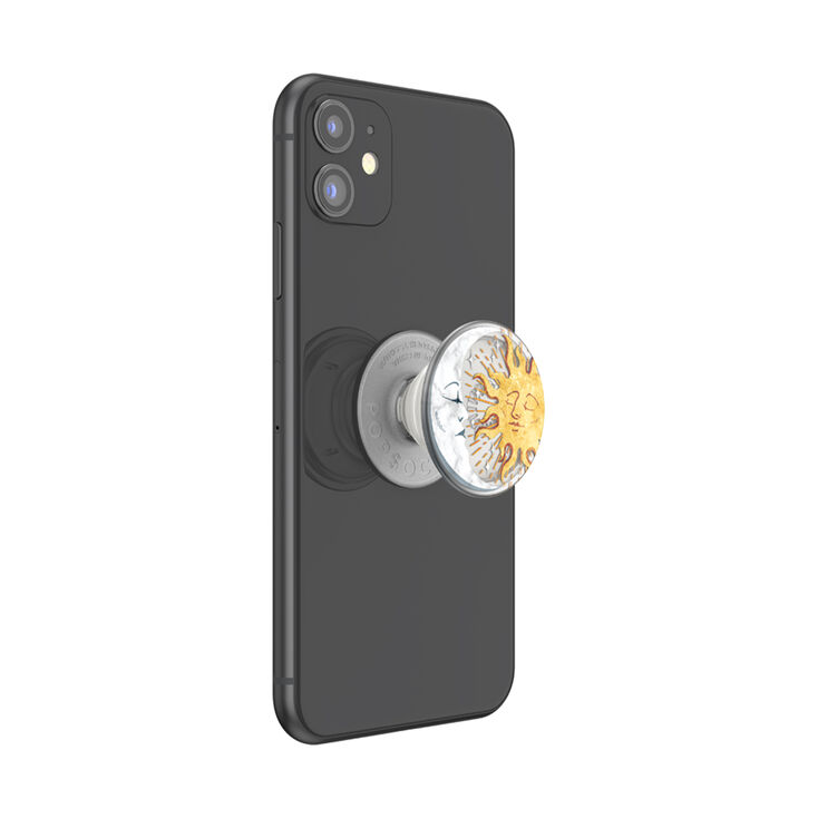 PopSockets&reg; Swappable PopGrip - PlantCore&trade; Translucent Sun and Moon,