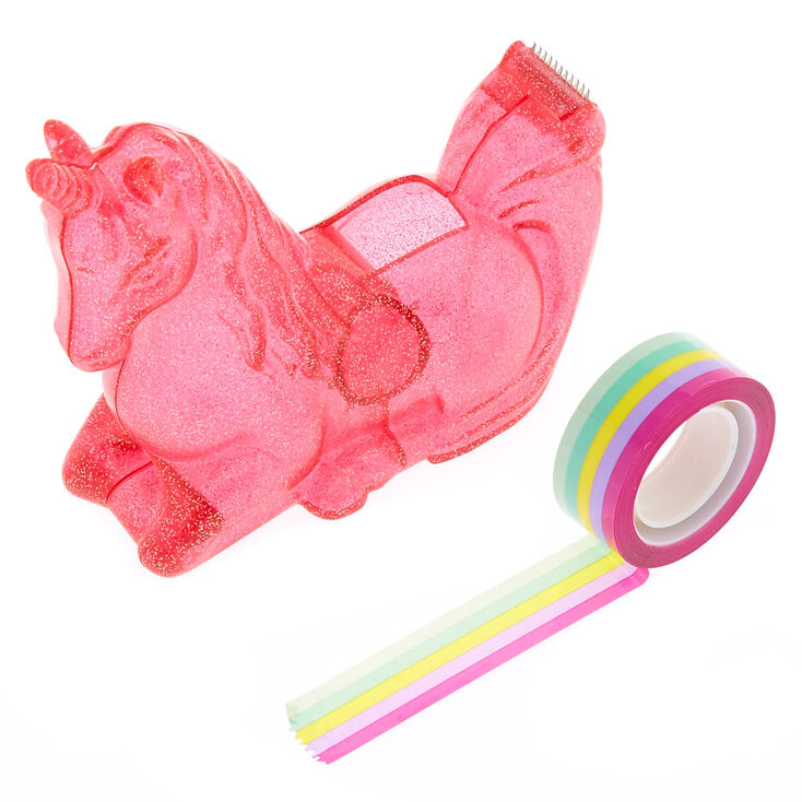 Glitter Unicorn Tape Dispenser,
