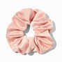 Blush Pink Satin Hair Scrunchie,
