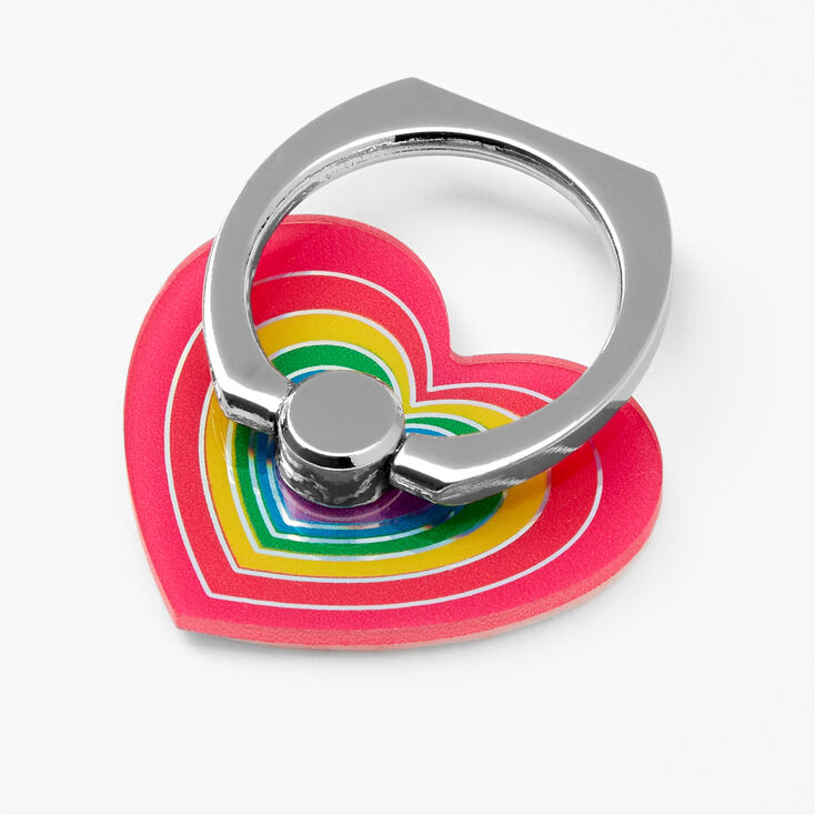 Rainbow Heart Ring Stand,