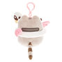 Pusheen&reg; Swan Floatie Keyring Clip &ndash; Grey,