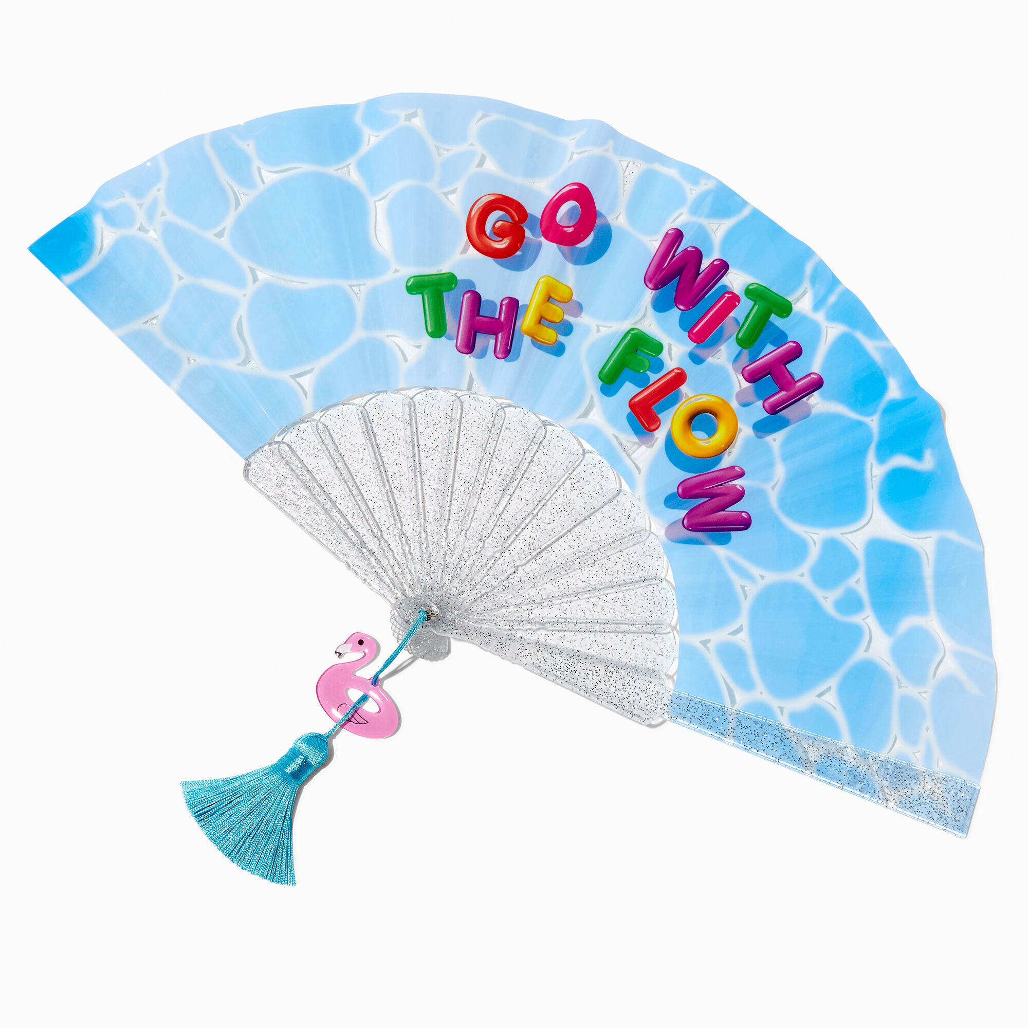 View Claires Go With The Flow Poolside Fan information