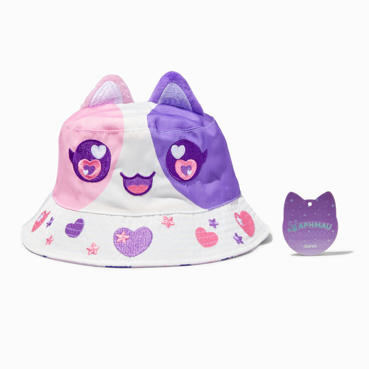 Aphmau&trade; And Friends Claire&#39;s Exclusive Pink &amp; Purple Bucket Hat,