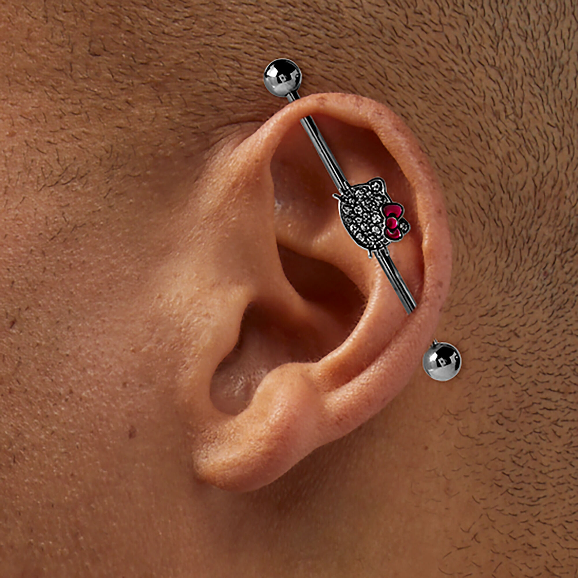 Industrial piercing jewelry at claire's sales
