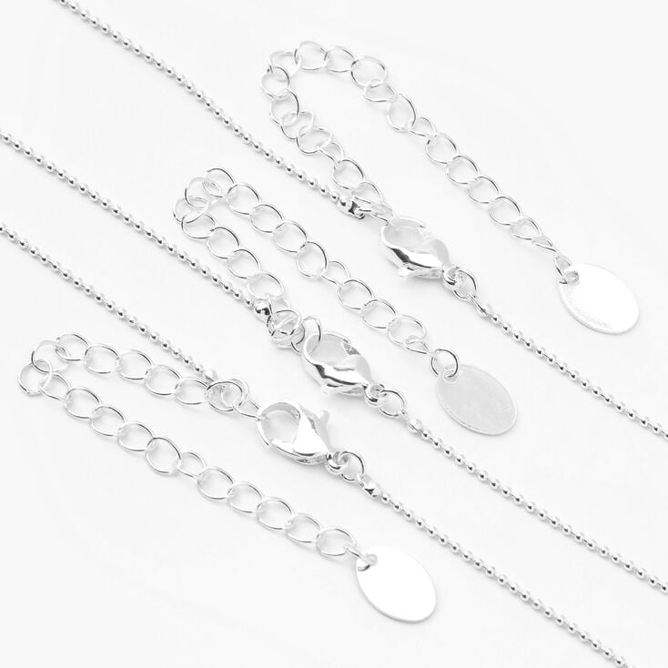 Best Friends Gummy Bear Pendant Necklaces - 3 Pack,