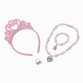 Disney Princess Tiara Headband &amp; Jewellery Set - 4 Pack,
