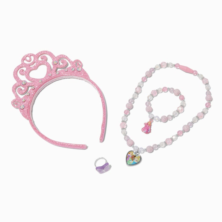 Disney Princess Tiara Headband &amp; Jewellery Set - 4 Pack,