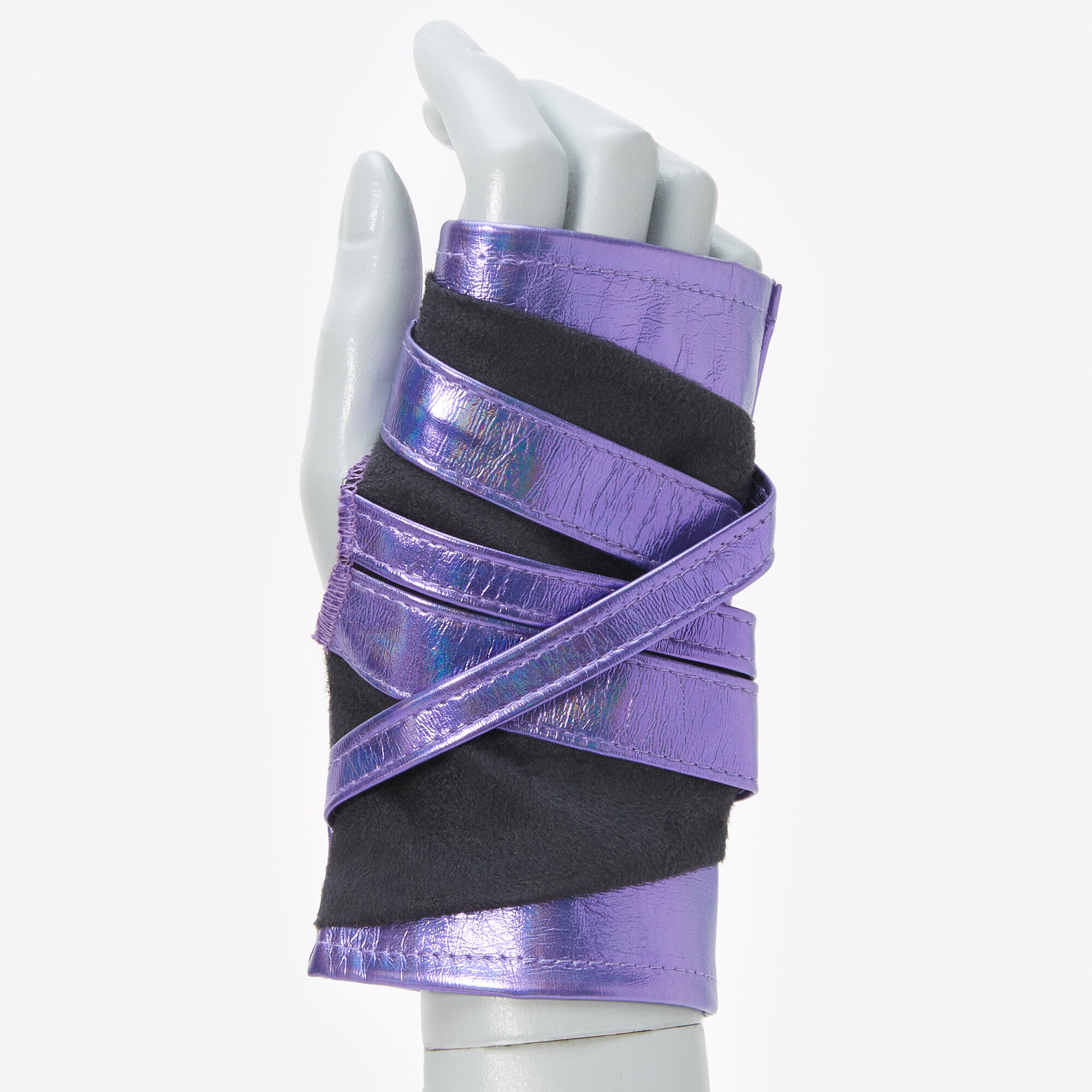 Claire's Mitaines nappe de pétrole - Violet