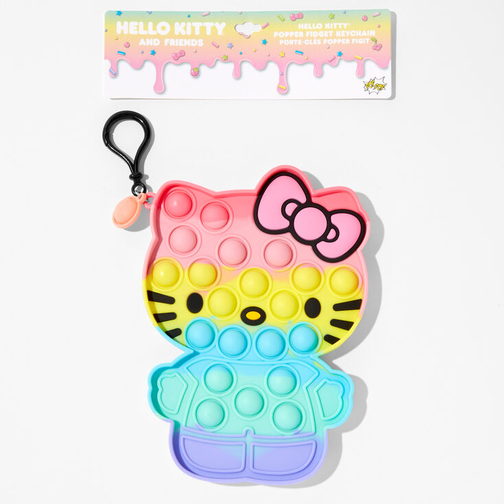 Hello Kitty® And Friends Rainbow Popper Fidget Toy Keychain