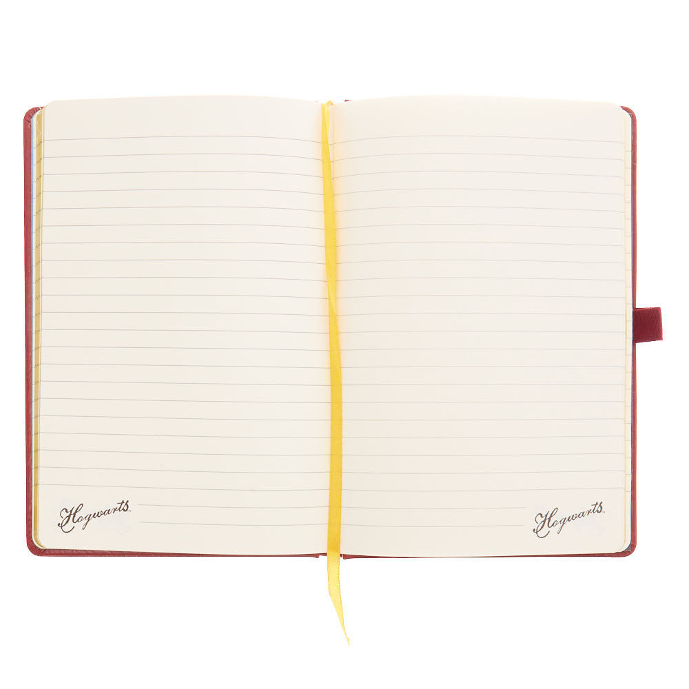 Harry Potter™ A5 Leather Effect Notebook -Red,