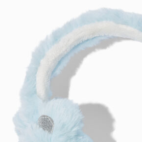 Claire&#39;s Club Blue Bear Ear Muffs,