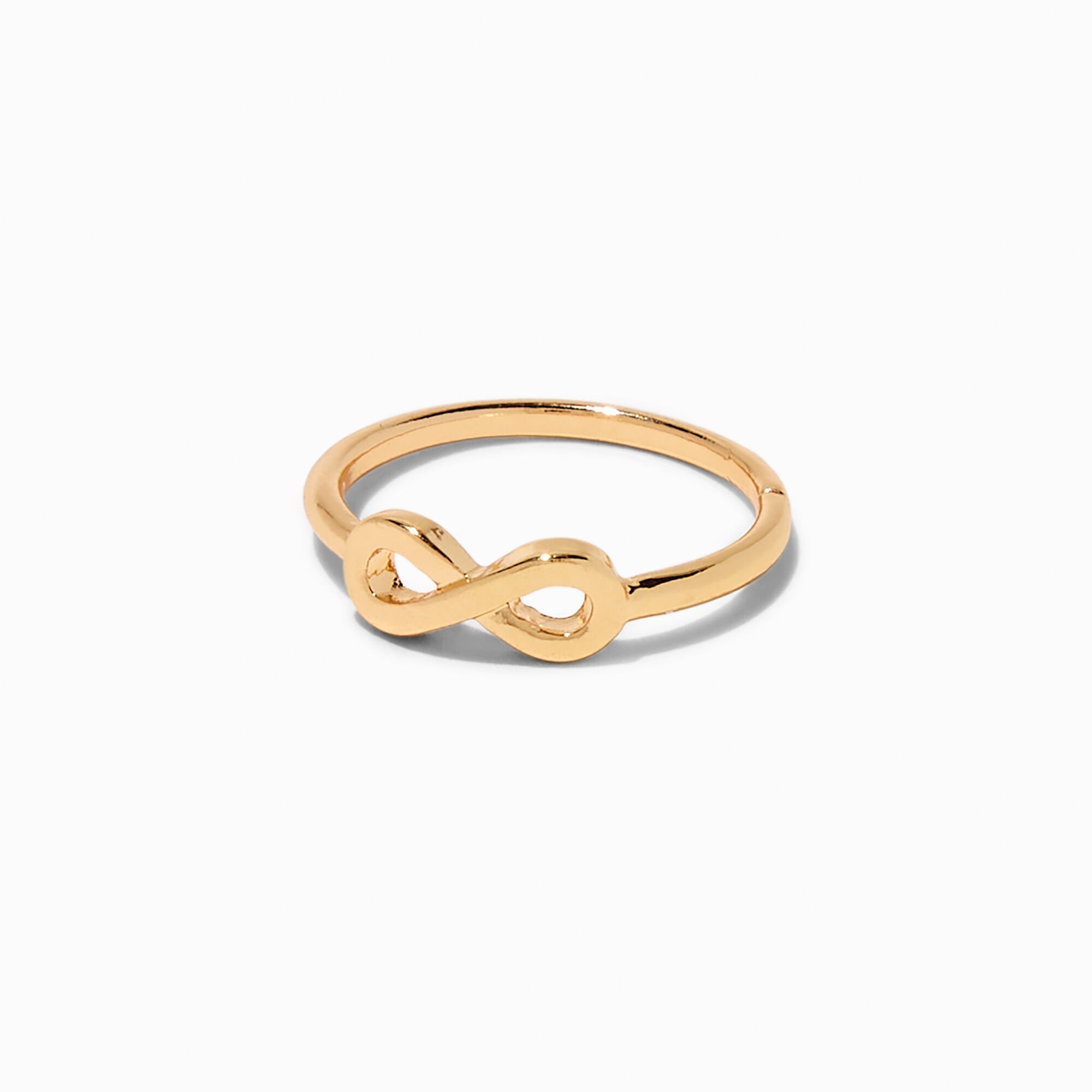 Gold-tone Infinity Ring,