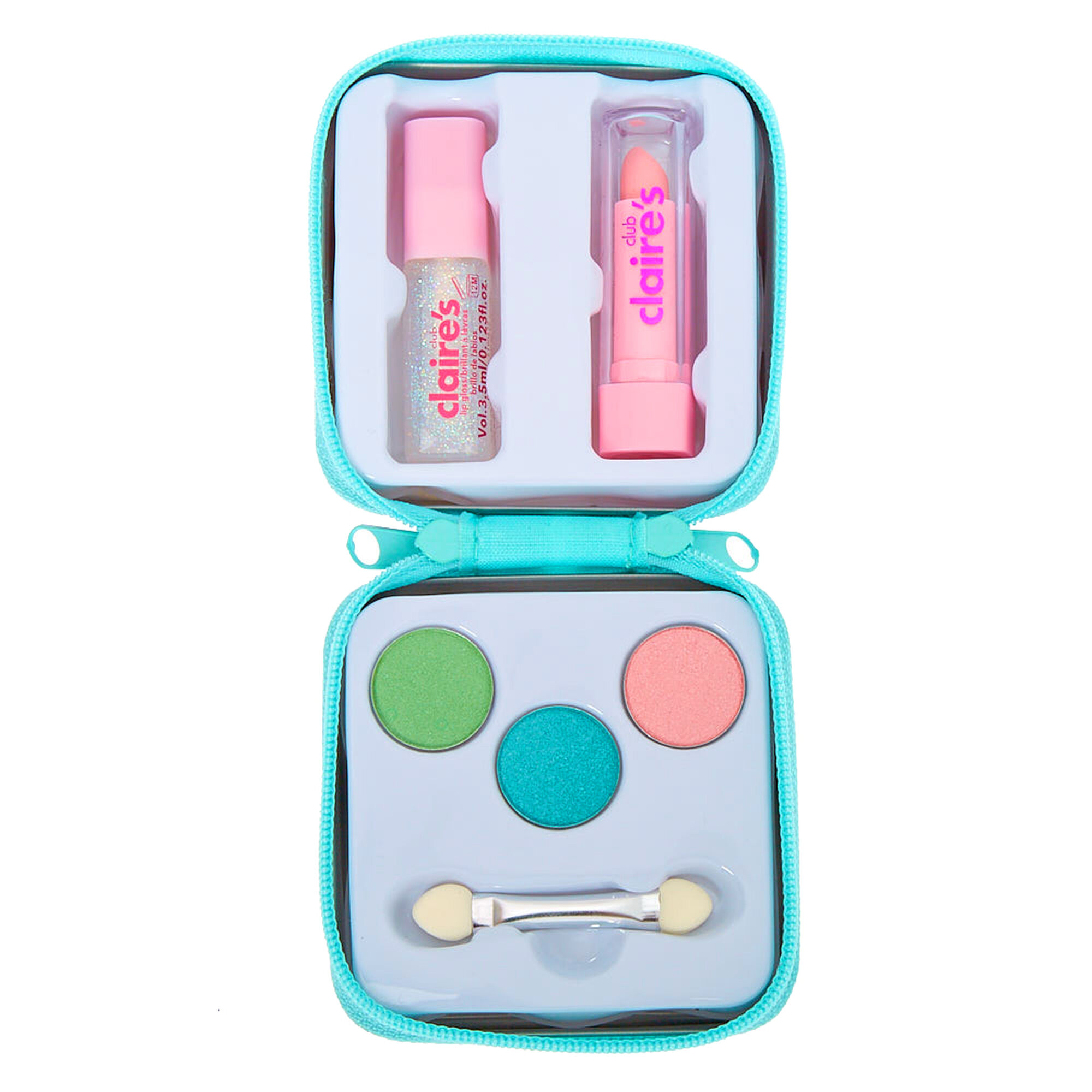 Claire S Club Miss Glitter The Unicorn Mini Makeup Set Mint Claire S