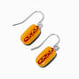 Hot Dog Drop Earrings,