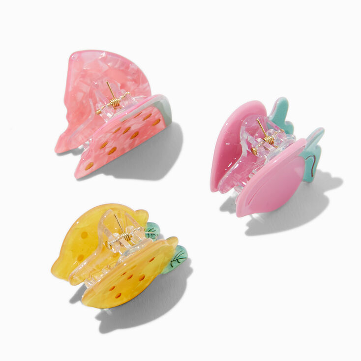 Fruit Mini Hair Claws - 3 Pack,