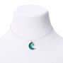 Mood Moon Star Illusion Pendant Necklace,