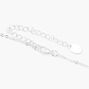 Silver Glow In The Dark Zodiac Spinning Pendant Necklace - Cancer,
