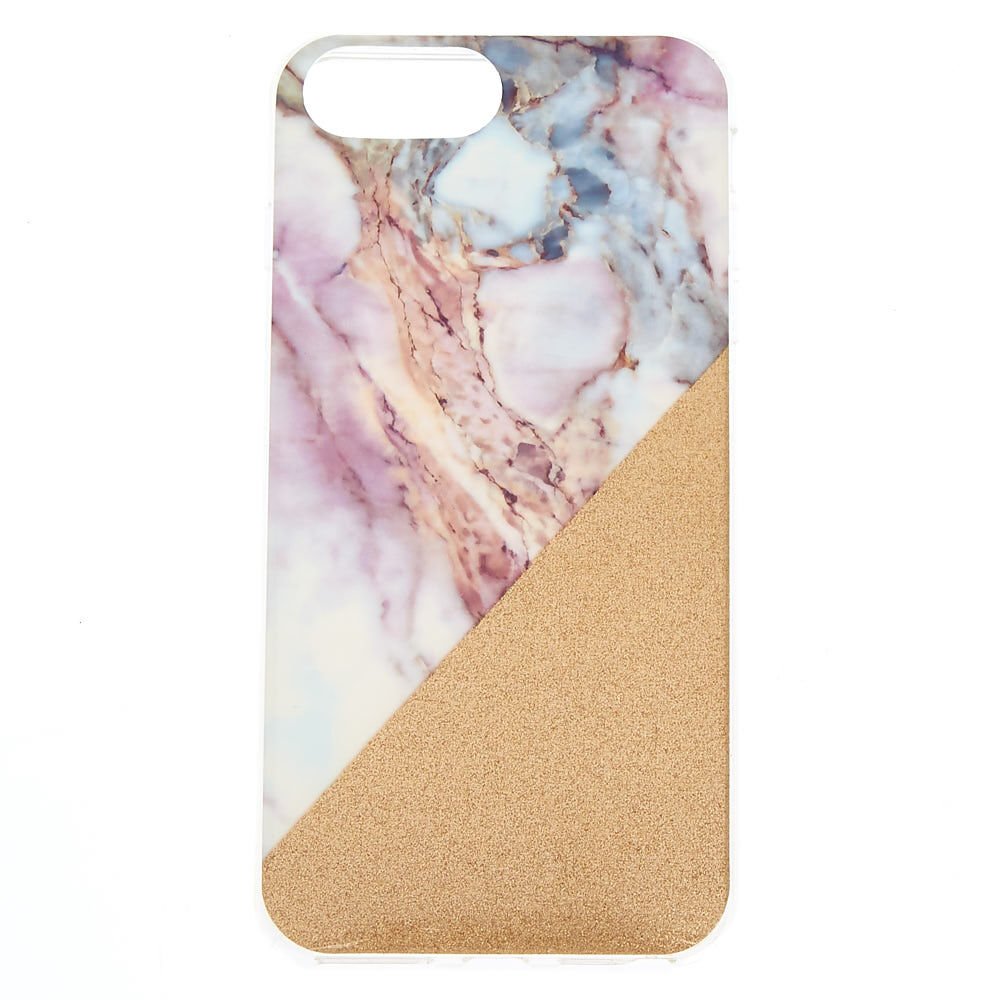 Pastel Marble Geometric Phone Case,