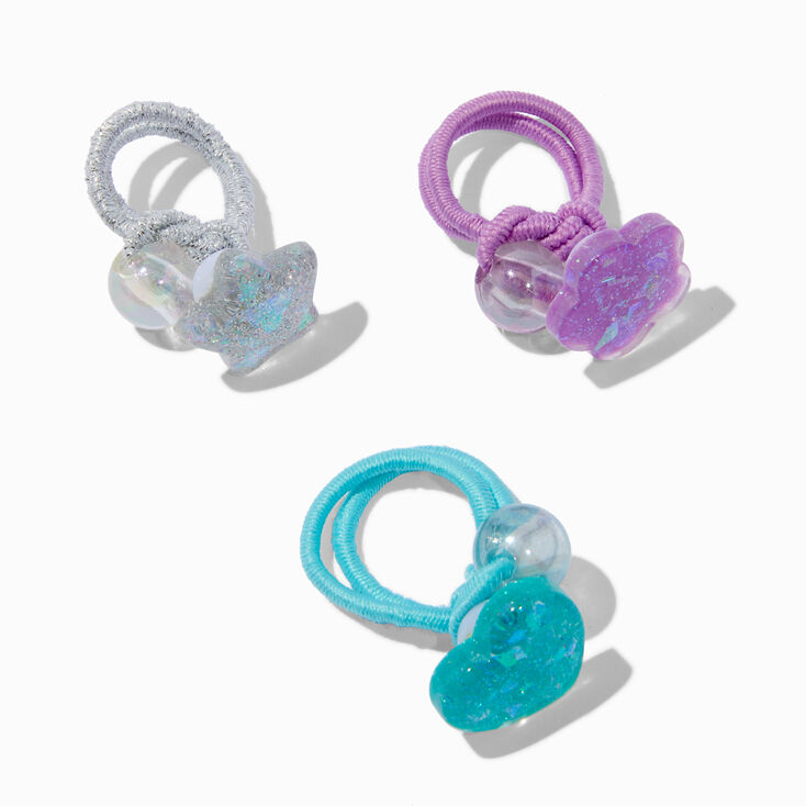 Claire&#39;s Jewel Tone Mixed Hair Ties - 6 Pack,