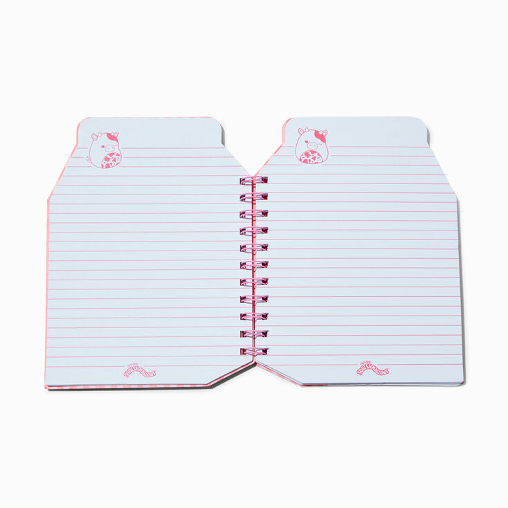 Squishmallows&trade; Strawberry Milk Spiral Notebook,
