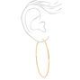 Gold-tone Graduated Hoop Earrings - 3 Pack,