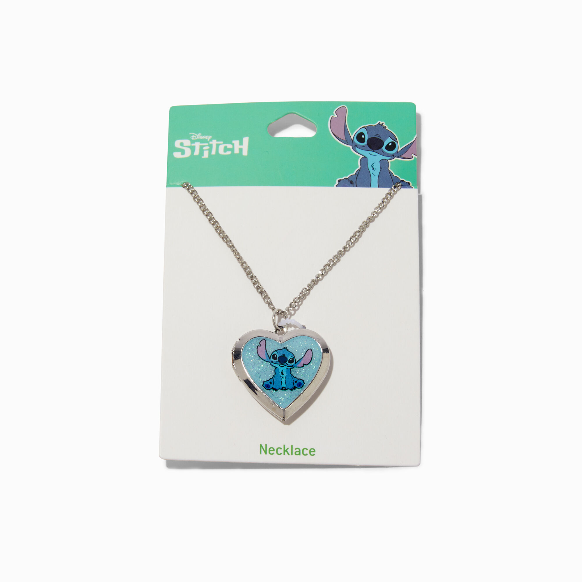 View Claires Disney Stitch Tone Locket Silver information