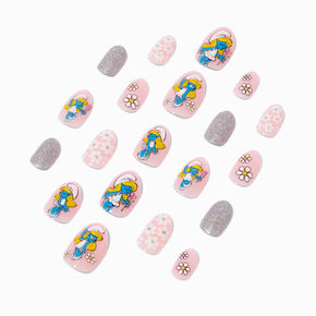 The Smurfs&trade; Claire&#39;s Exclusive Stiletto Press On Faux Nails - 20 Pack,