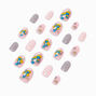 The Smurfs&trade; Claire&#39;s Exclusive Stiletto Press On Faux Nails - 20 Pack,