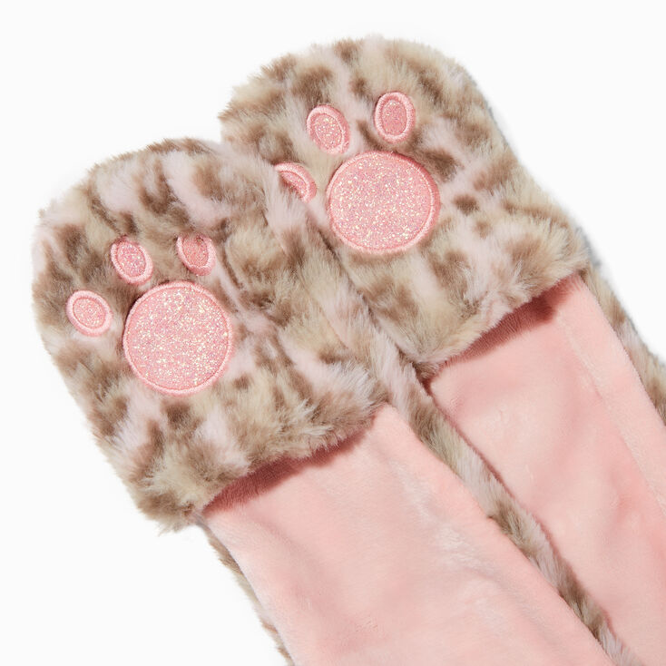 Claire&#39;s Club Snow Leopard Hood,