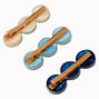 Beach Stones Hair Clips - 3 Pack,