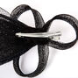 Barrette &agrave; cheveux bibi goutte ornement&eacute;e - Noir,