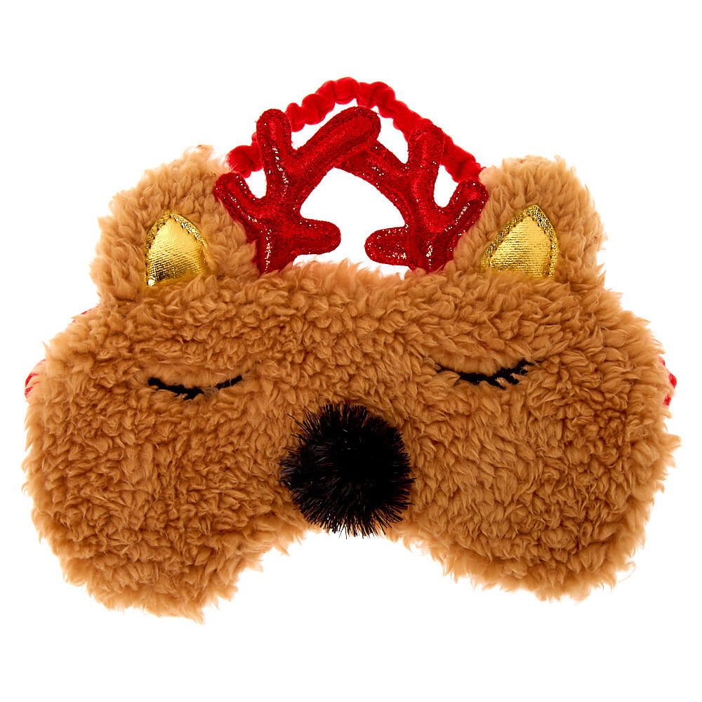 Reindeer Socks & Sleeping Mask Set,
