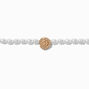 Pearl Conch Shell Pendant Choker Necklace,