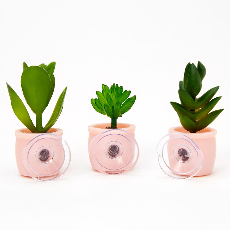 Mini Faux Succulent Set - 3 Pack,